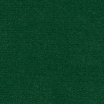 Green fabric texture with dense, short fibers and subtle tonal variations, presented in even lighting against a neutral background.